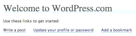 Добро пожаловать в WordPress