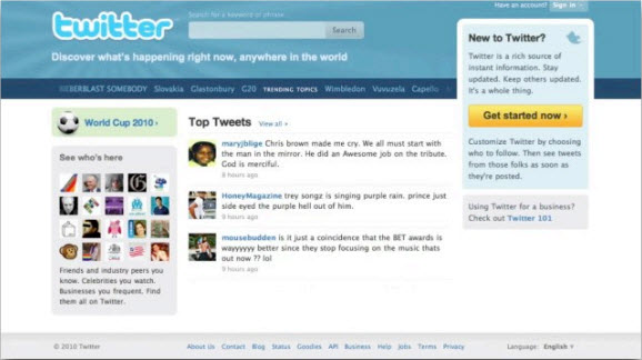 Twitter.com - Подготовка к марафону 2010. День 2