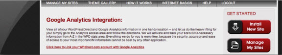Добавление Google Analytics в WPD